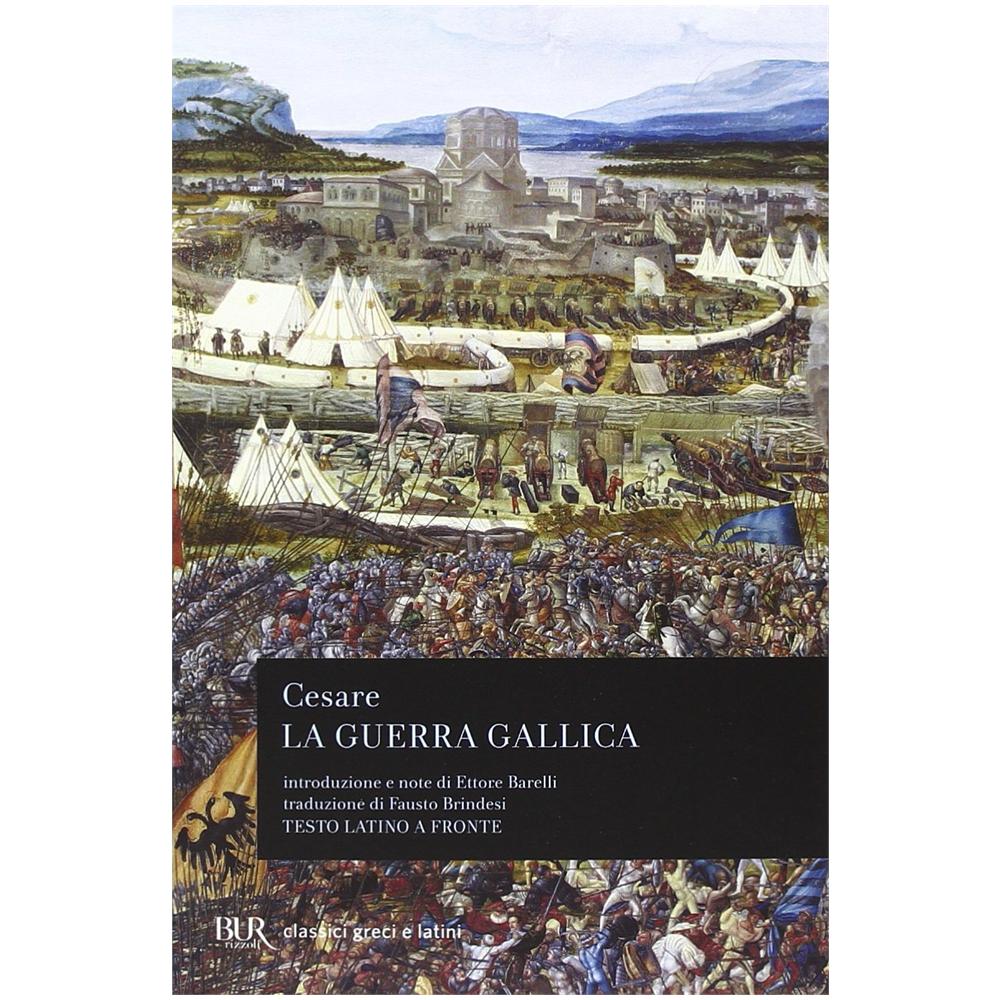Gaio Giulio Cesare - La guerra gallica. Testo latino a fronte - Foto 2
