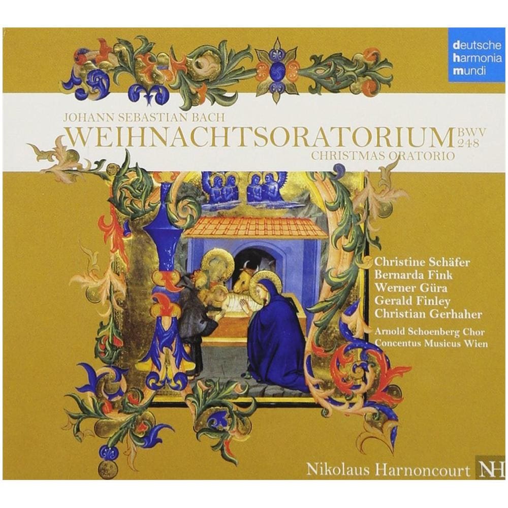 Bach - Oratorio Natale Nuova Versione Cd - Nikolau Harnoncourt (2 Cd) - Foto 1