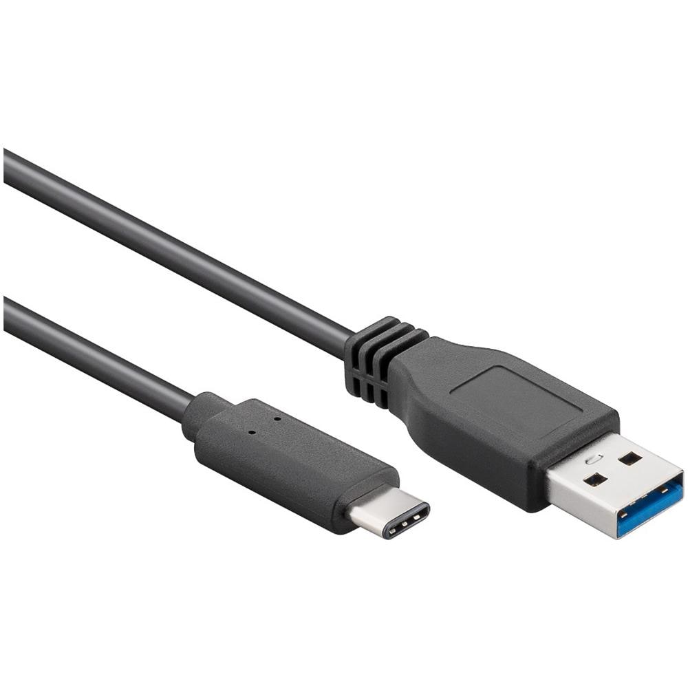 ICOC MUSB31-CMAM015 - Cavo USB3.0 A Maschio USB-C Maschio 0,15m Nero - Foto 2
