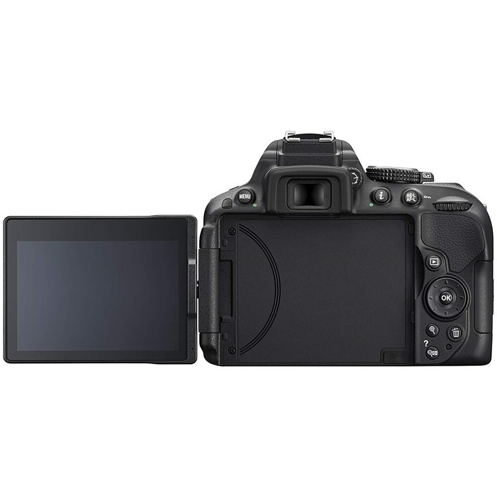 Fotocamera D5300 24,2 Mpx Display LCD Wi-Fi Colore Nero + KIT AFP 18-55 / 70-300 mm + SD8GB - Foto 2