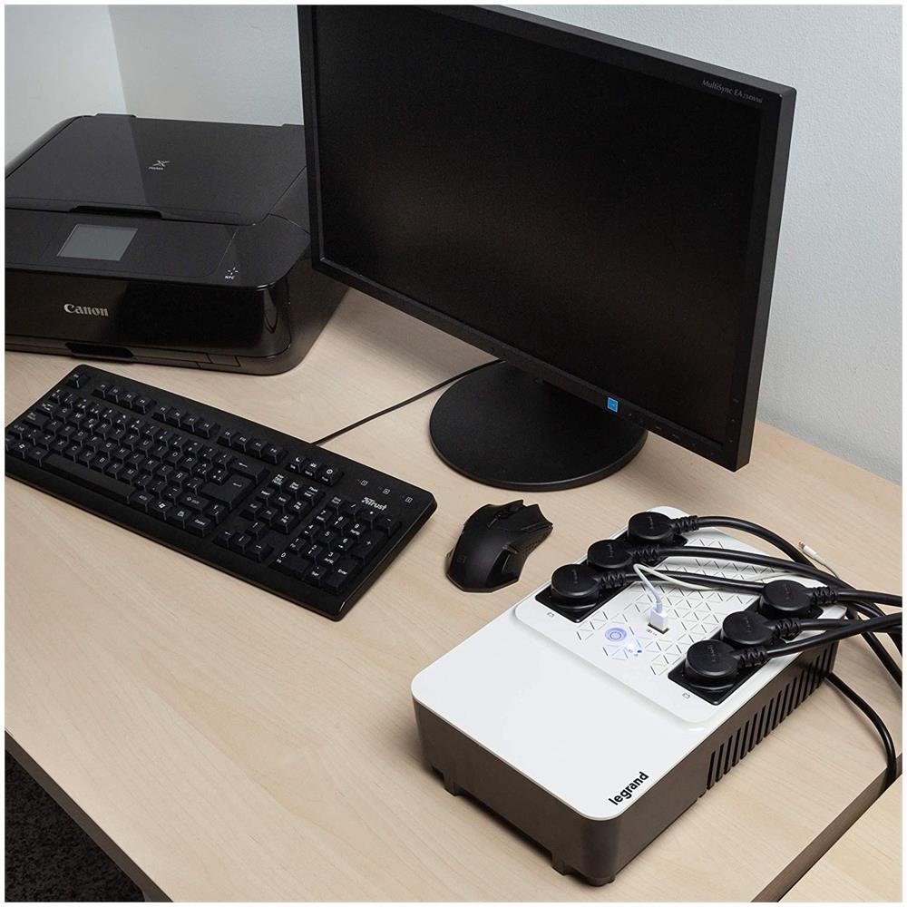 Gruppo di Continuità UPS Keor Multiplug 600 VA 360 Watt - Foto 8