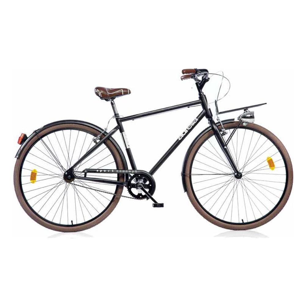 Bicicletta Da Uomo 28"" 1028su Senza Cambio Sport Bike Aurelia Nero - Foto 1