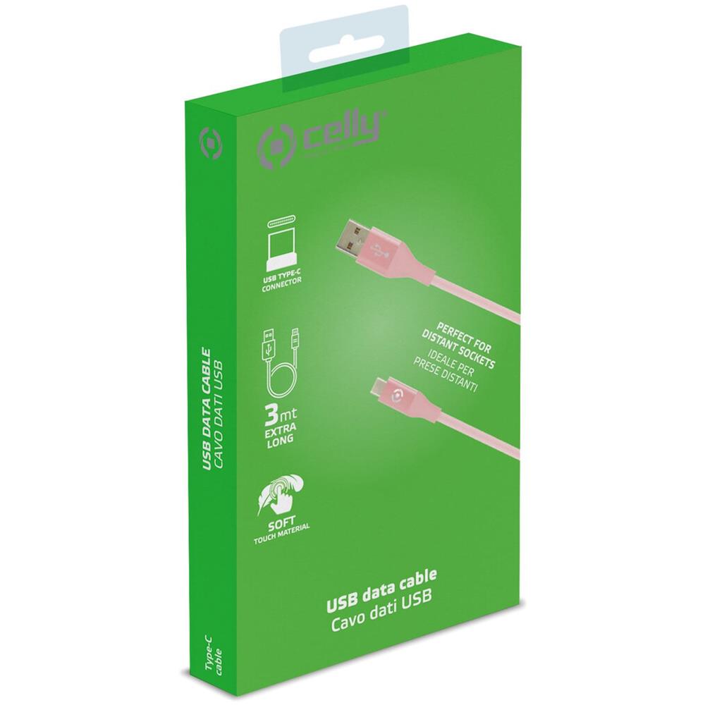 Usb Usb-c Color 3m Pk - Foto 2