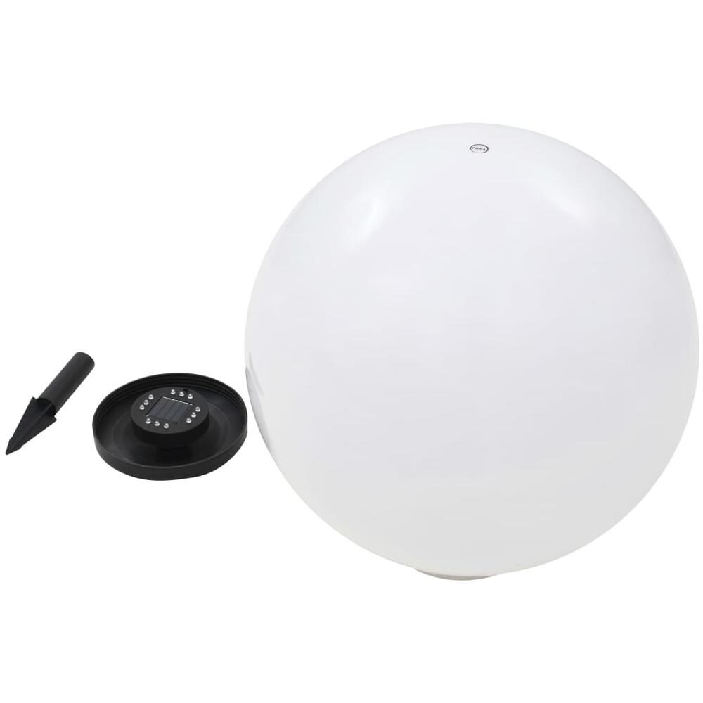 Lampada Solare Sferica Da Esterni A Led Rgb 50 Cm - Foto 8