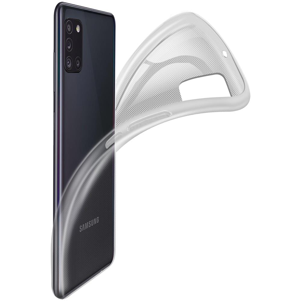 Cover Samsung Galaxy A31 Silicone Antishock Trasparente - Foto 2