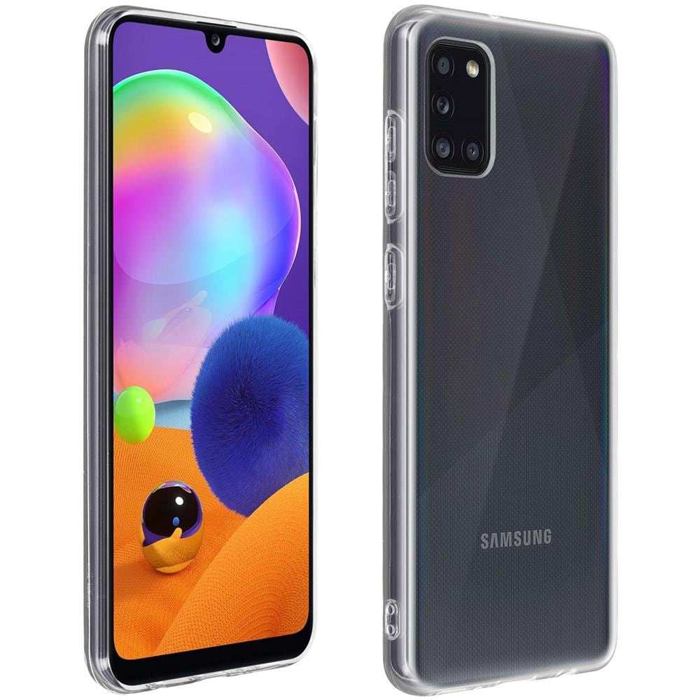 Cover Samsung Galaxy A31 Silicone Antishock Trasparente - Foto 1