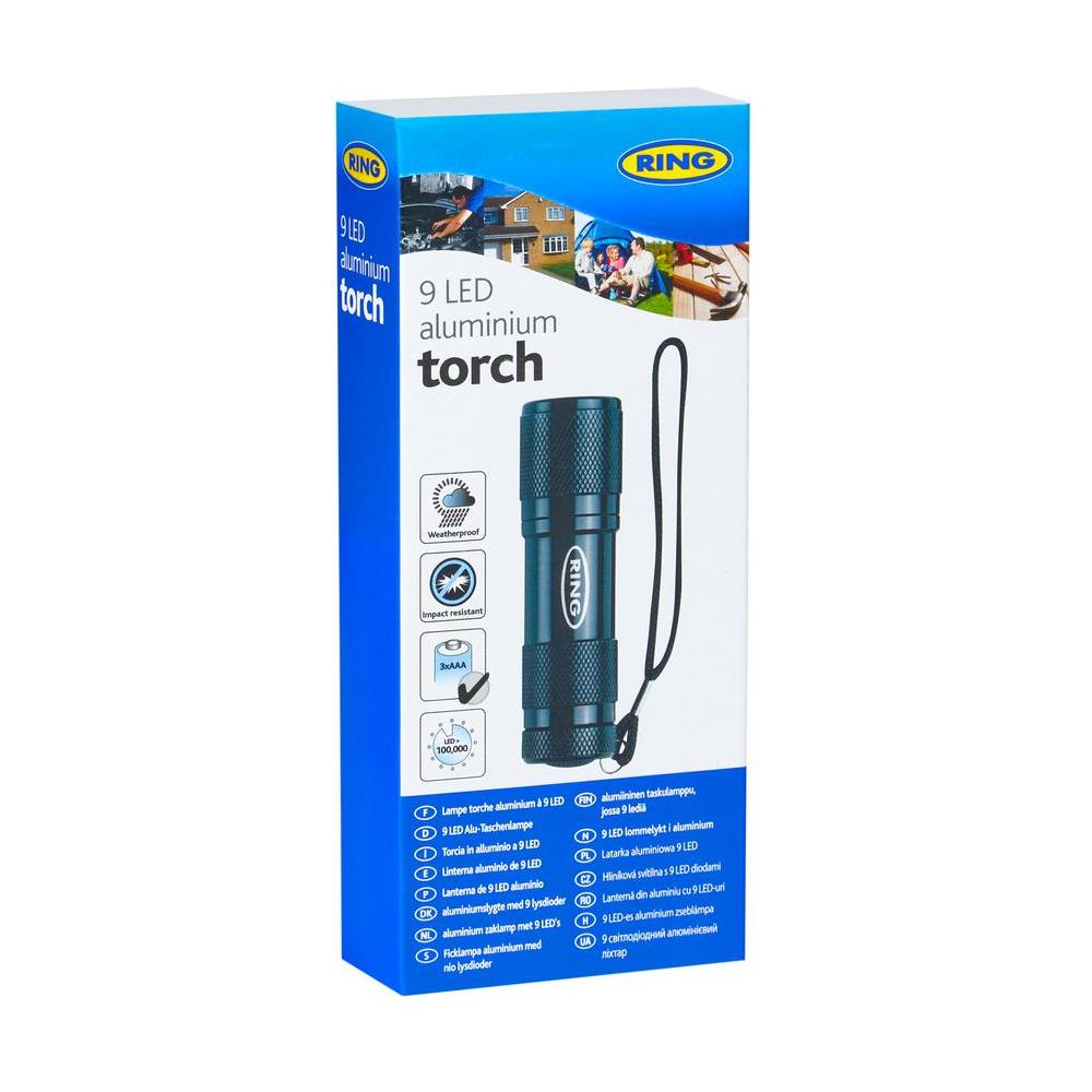 Piccola Torcia In Alluminio Da 30 Lm Con 3 X Aaa - Display Con 12 Pezzi - Foto 5