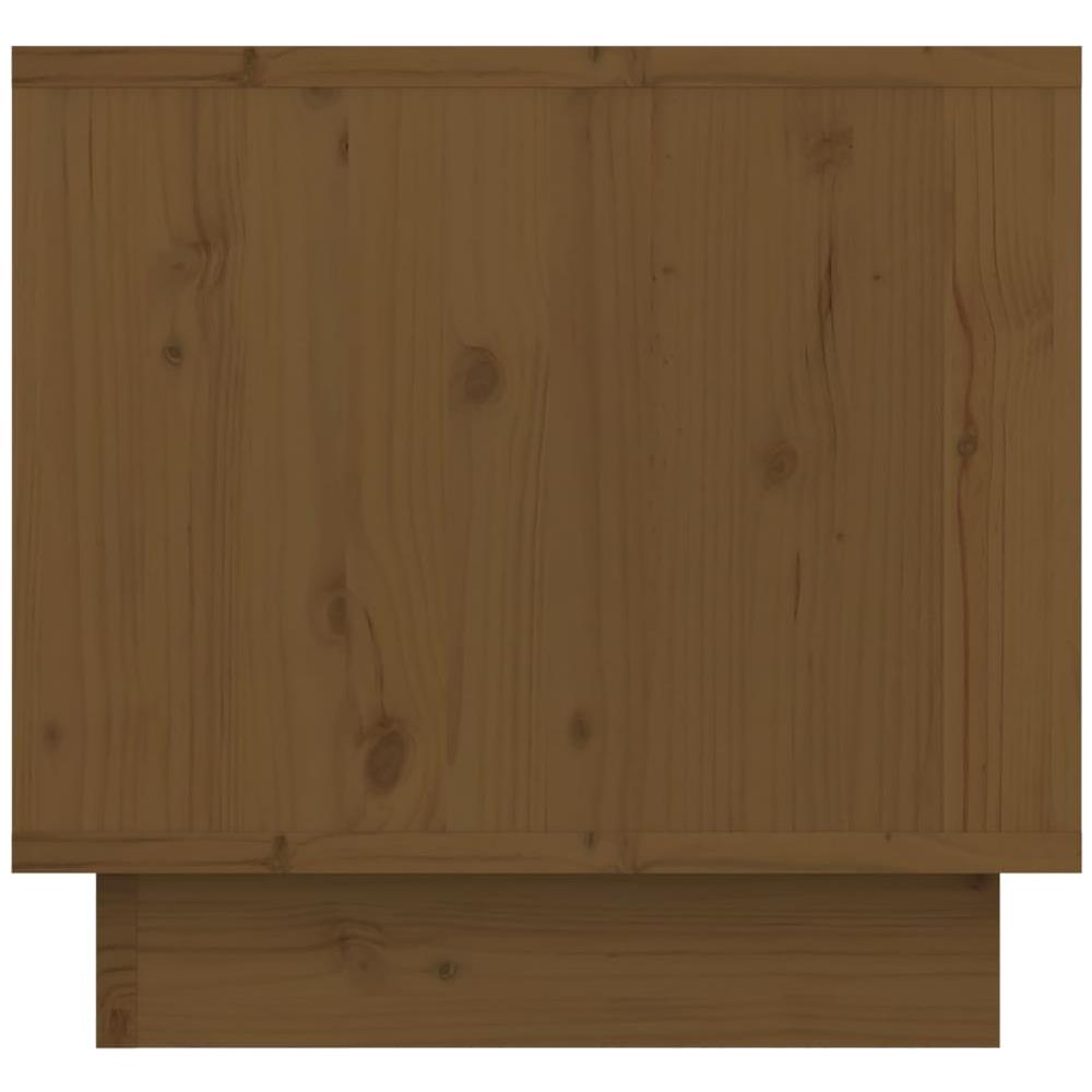 Comodini 2 Pz Miele 35x34x32 Cm In Legno Massello Di Pino - Foto 10