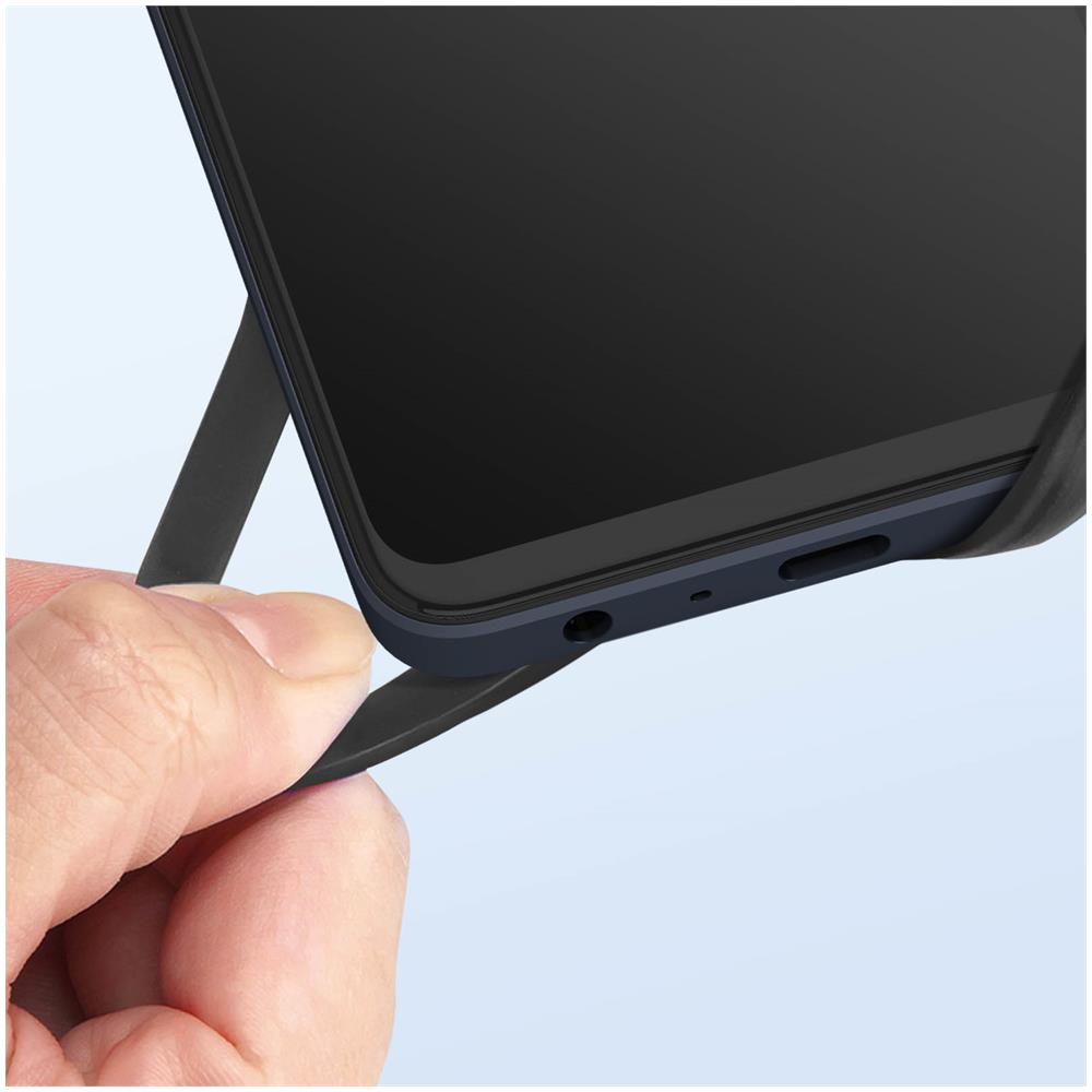 Cover Con Cordino Universale Per Smartphone Con Porta-carte Serie Neckpouch Nera - Foto 2