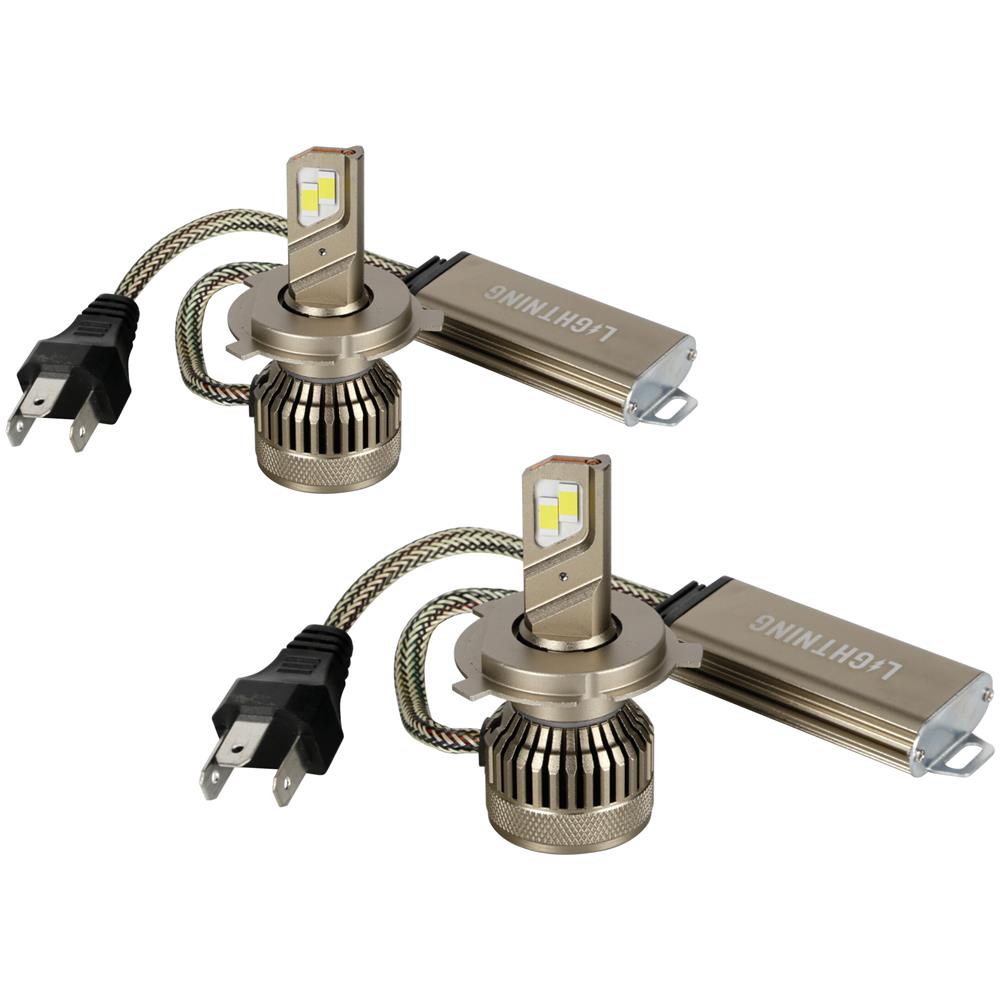 9/32v Halo Led Serie 14 Lightning - (h4) - 45w - P43t - 2 Pz - Scatola - Foto 1