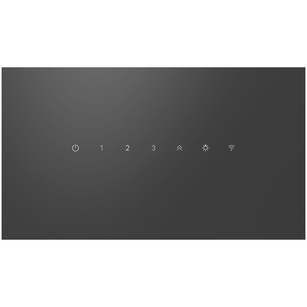 Cappa DWK67FN60 Aspirante / Filtrante a Parete da 59 cm Colore Nero - Foto 3