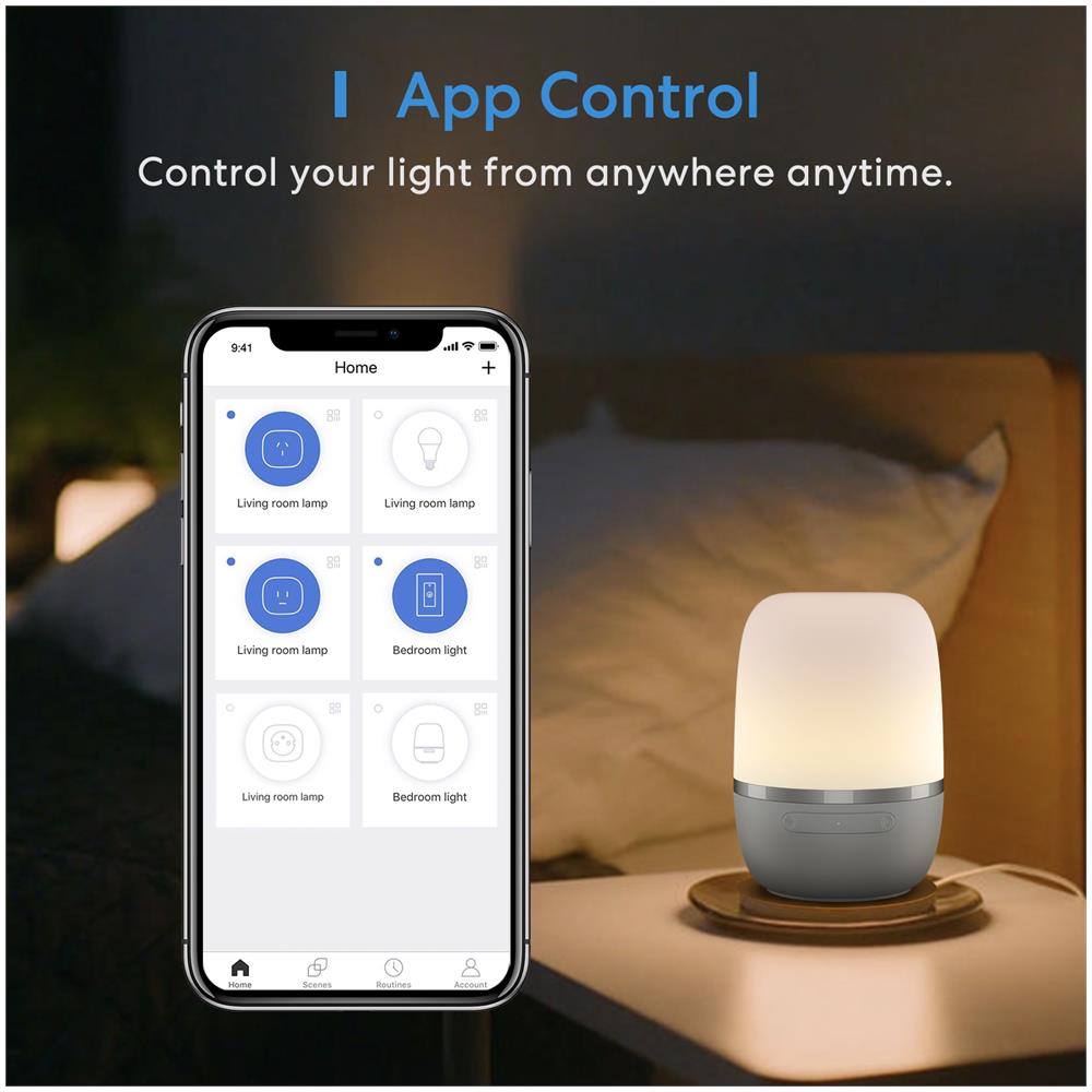 Lampada da comodino a Led Mini Wi-Fi RGBWW dimm Apple HomeKit - Foto 6