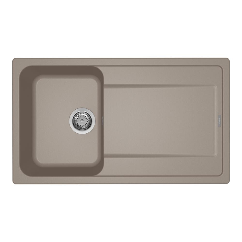 LIFE 400 Lavello montato su piano Rettangolare Granitek - Foto 1