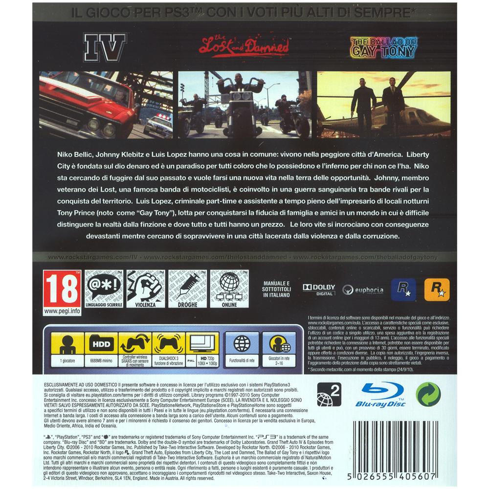 PS3 - GTA Grand Theft Auto IV Edizione Completa - Foto 3