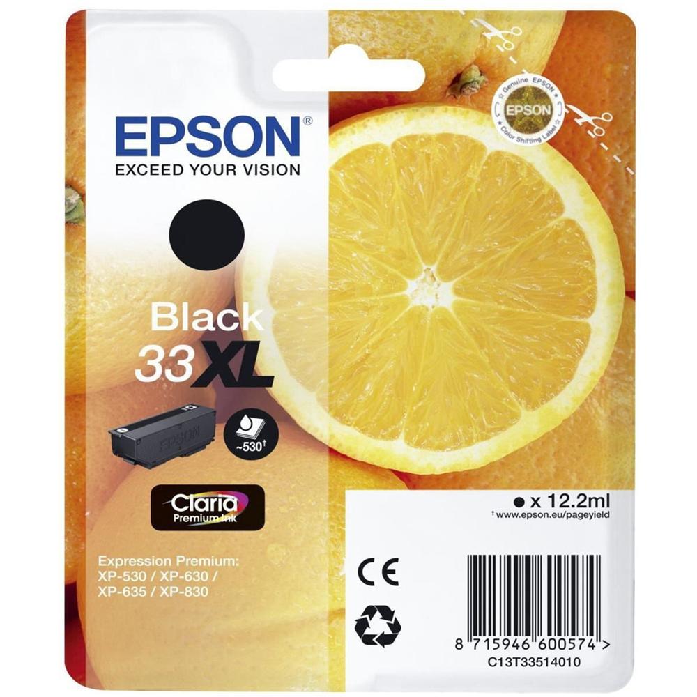C13T33514022 Cartuccia Ink Originale Nera per Expression Home XP-635 Capacità 530 Pagine - Foto 4