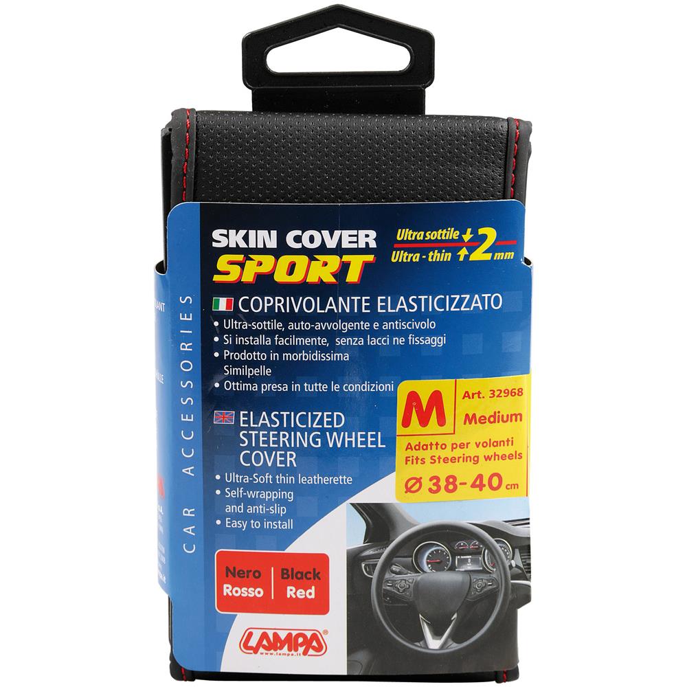 Coprivolante Skin Per Auto Nero / rosso -m- 38-40c - Foto 6