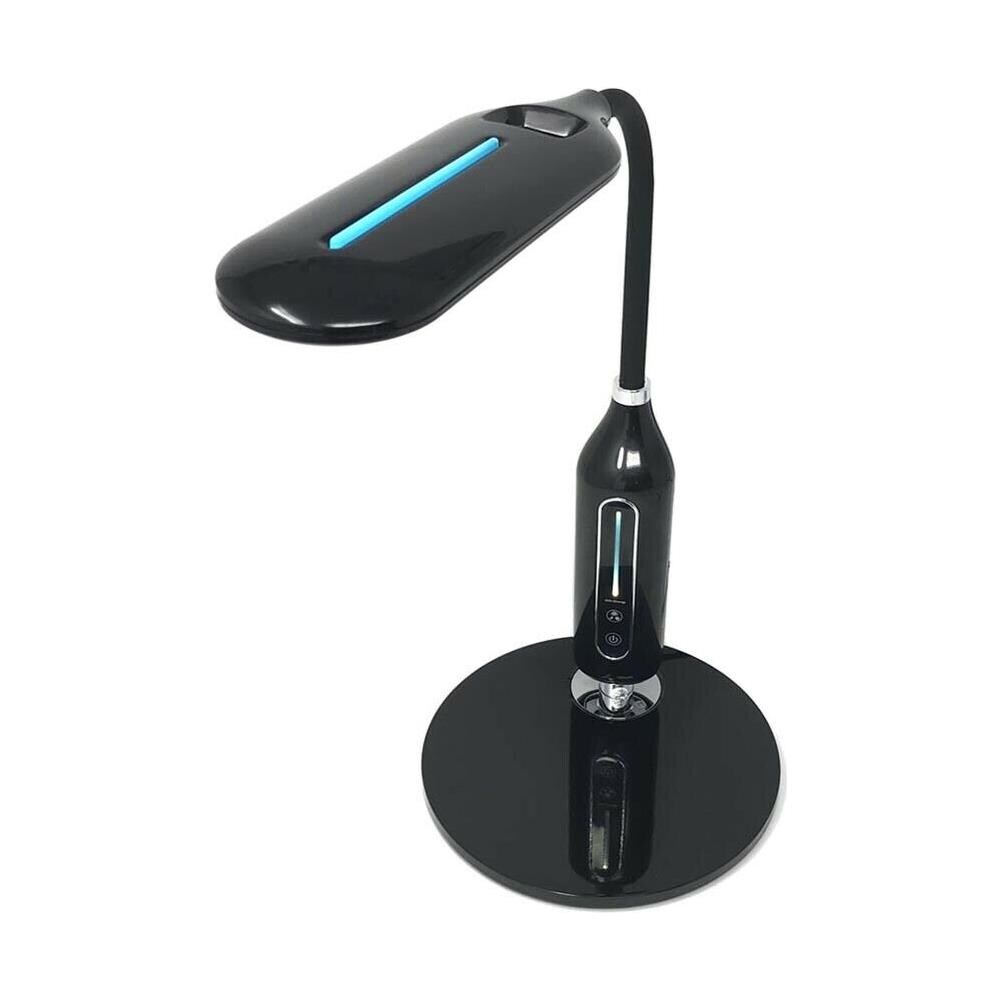 Gloriashoponline Lampada Da Tavolo Scrivania Dimmerabile Led Luce Orientabile Bianca Calda Neutra