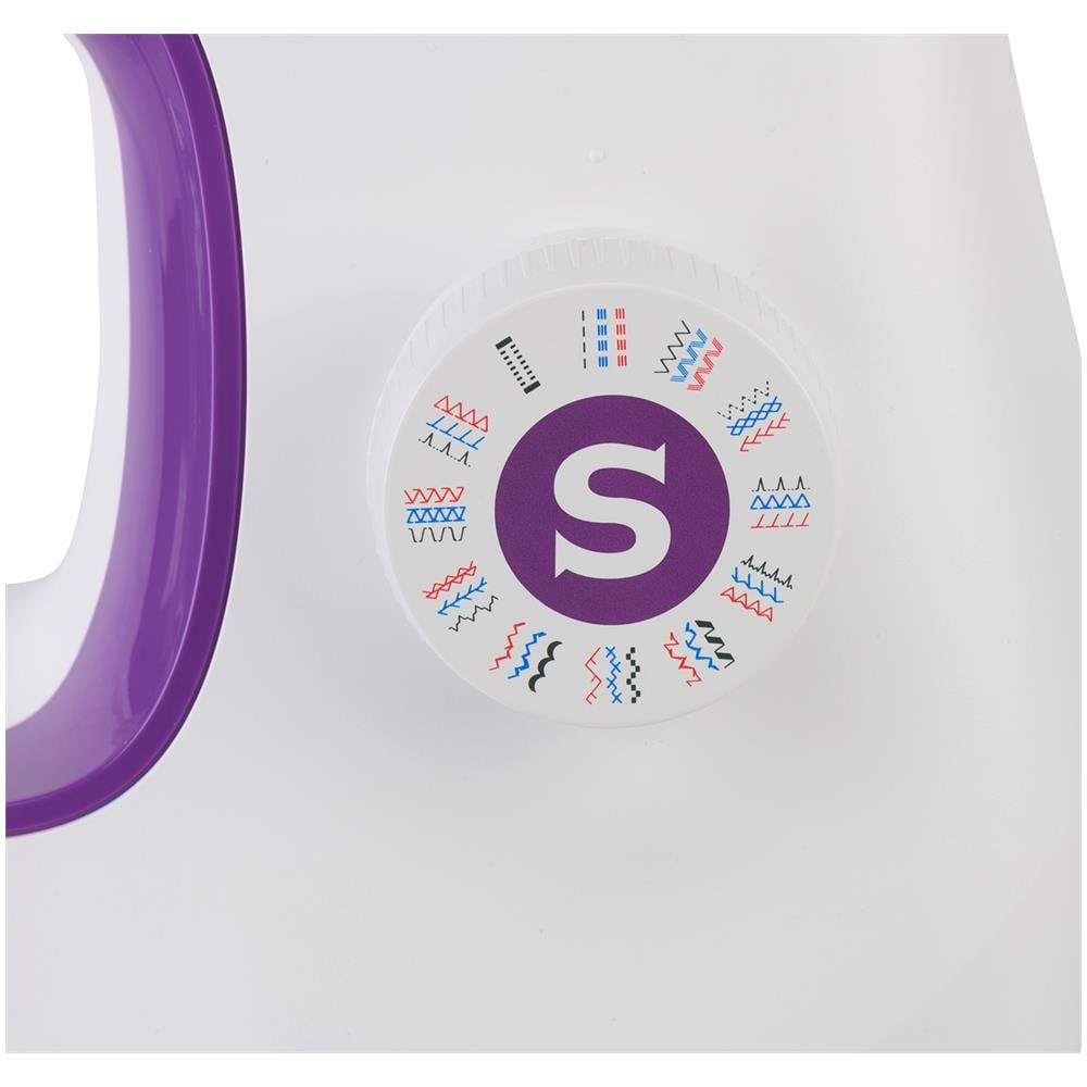 Macchina Da Cucire Semiautomatica M3505 con 32 Modelli di Cucitura Colore Bianco  - Foto 7