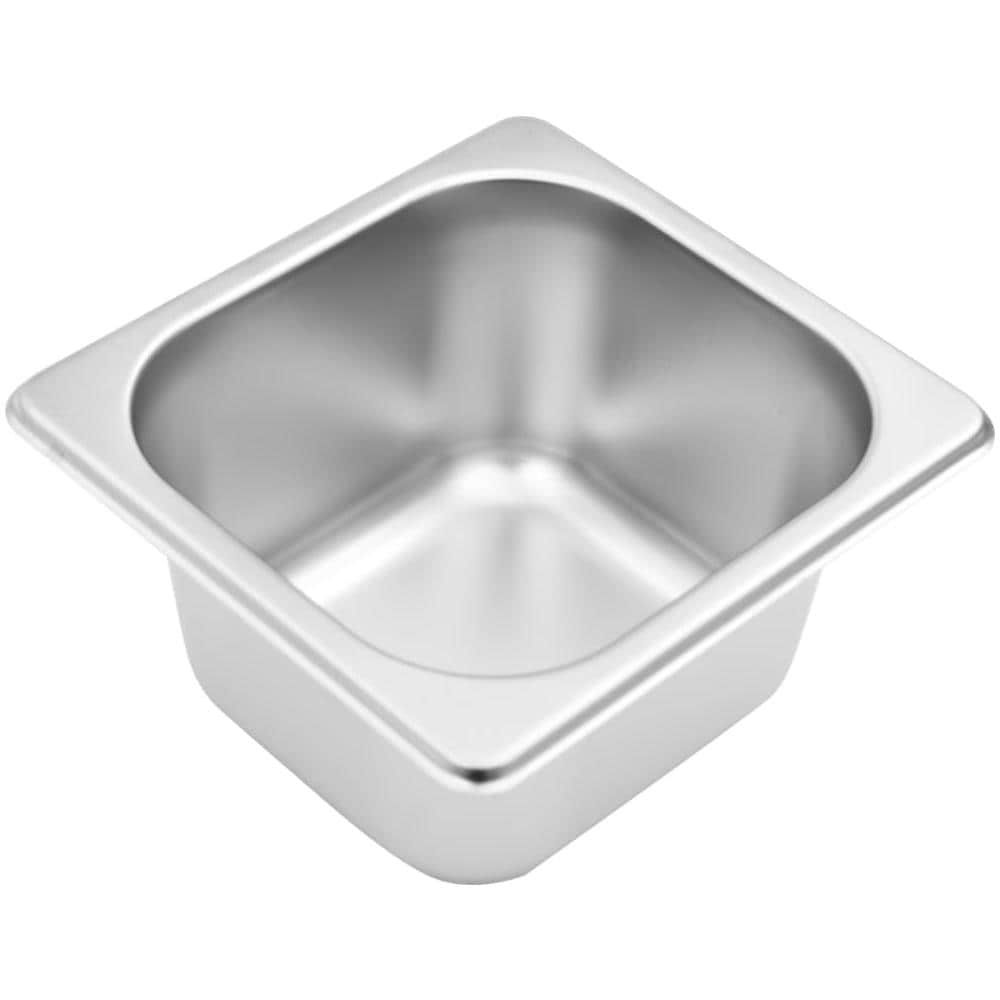 Supporto Gastronorm Con 4 Contenitori Gn 1/6 In Acciaio Inox - Foto 14