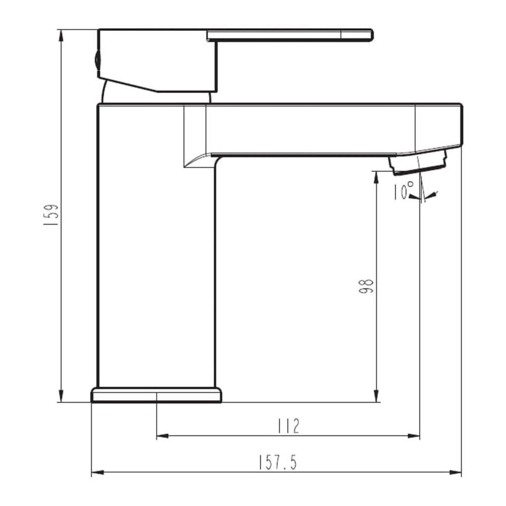 Miscelatore per Lavabo ELEPHANT Rame Opaco - Foto 8