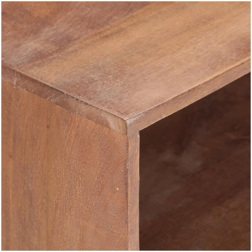 Comodino 40x30x50 Cm In Legno Massello Di Mango - Foto 2