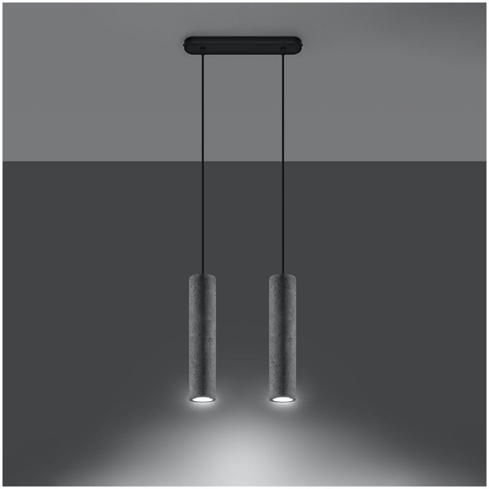 Sospensione Twin Grigio Chiaro Gu10 - Foto 10