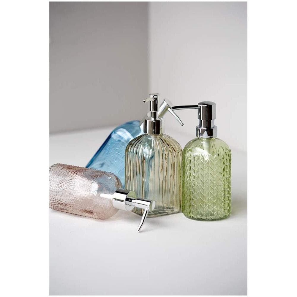 Dispenser Di Sapone Vetro, Verde, - Foto 2