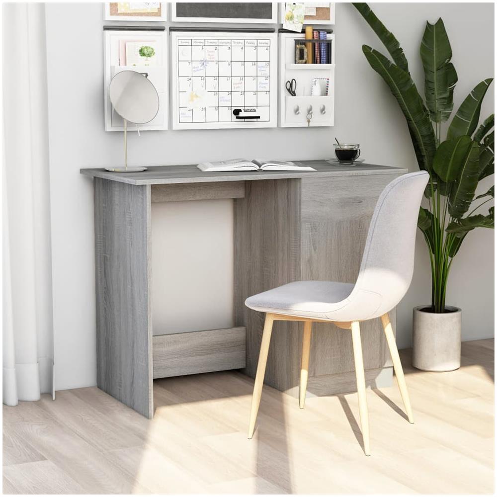 Scrivania Grigio Sonoma 100x50x76 Cm In Legno Multistrato - Foto 1