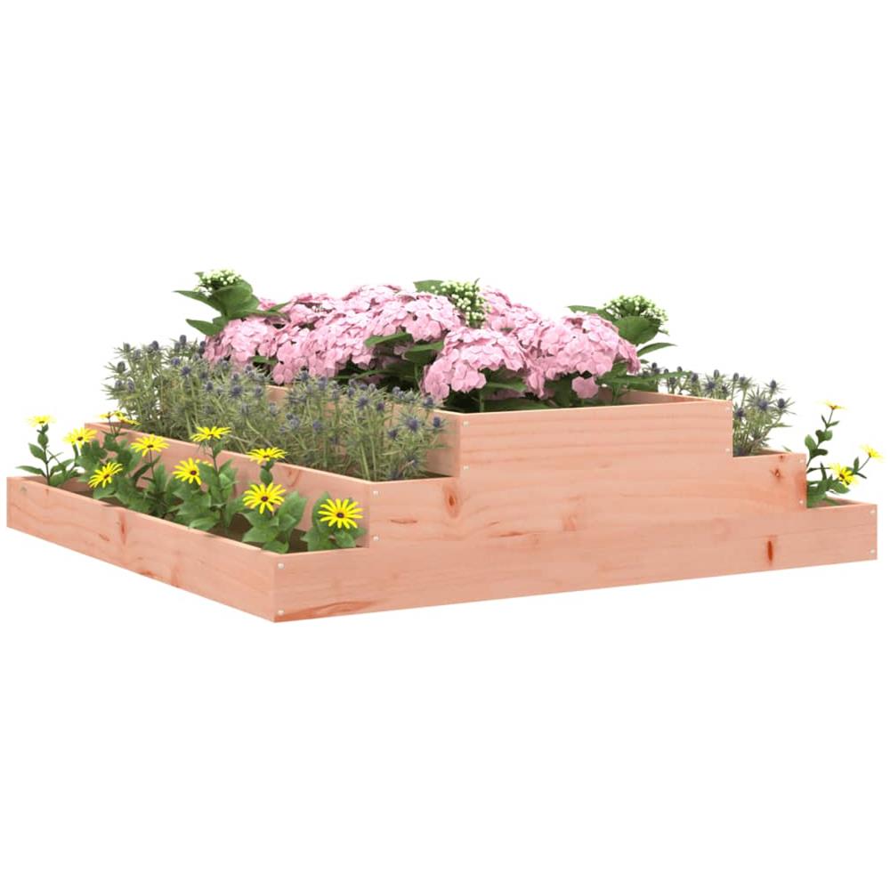 Fioriera 110x110x27 Cm In Legno Massello Di Douglas - Foto 2