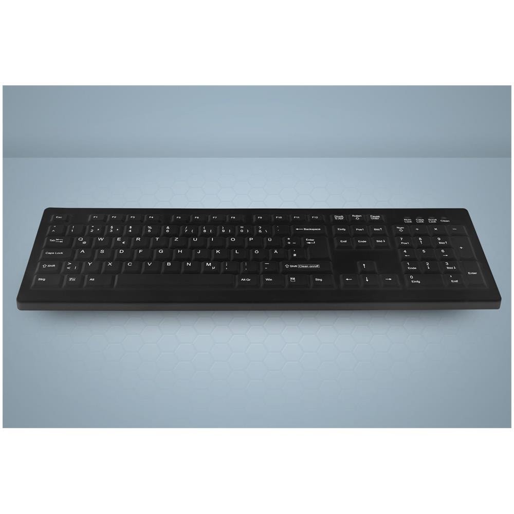 Tastiere Wireless AK-C8100F-FU1-B/GE per Pc (Layout Tedesco) Colore Nero - Foto 5