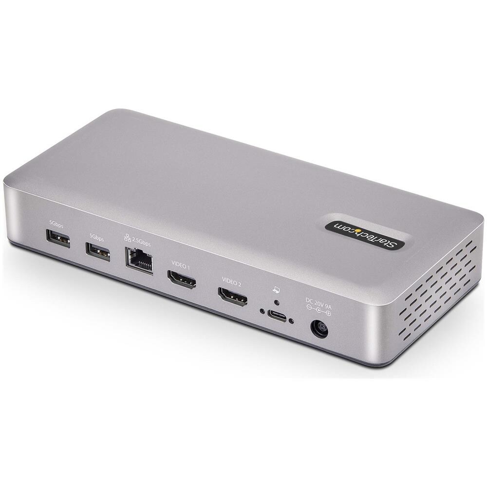 Docking station USB4, USB-C 40Gbps, doppio video HDMI, fino a 2x 4K 60Hz 4:4:4 (RGB) o 2x 4K 120Hz 4:2:2, dock multi monitor, 6x USB, 2,5GbE, 100W PD - Foto 2