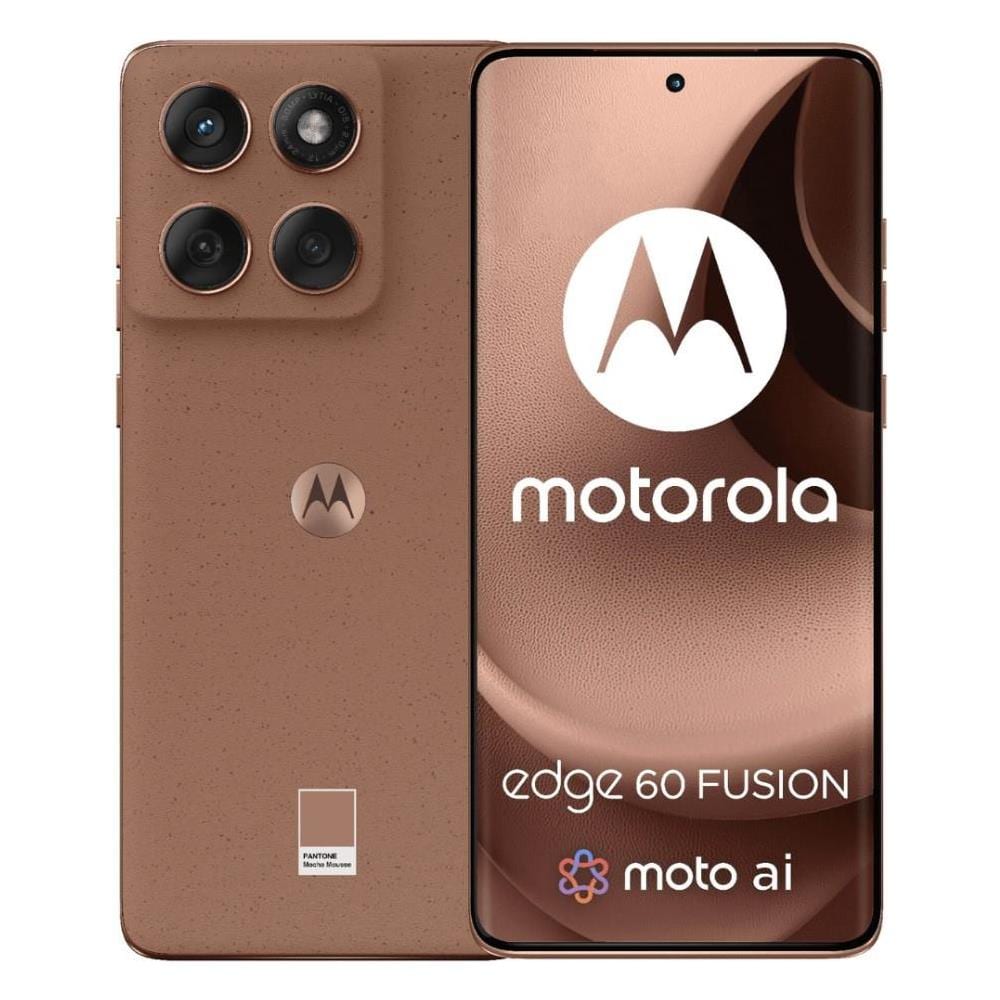 Edge 60 Fusion 5G 256GB 8GB Ram Display 6.67" P-OLED Main Camera 50MP NanoSIM+eSIM Android 15 Dimensity 7300 5200mAh Pantone Mocha Mousse - Foto 8