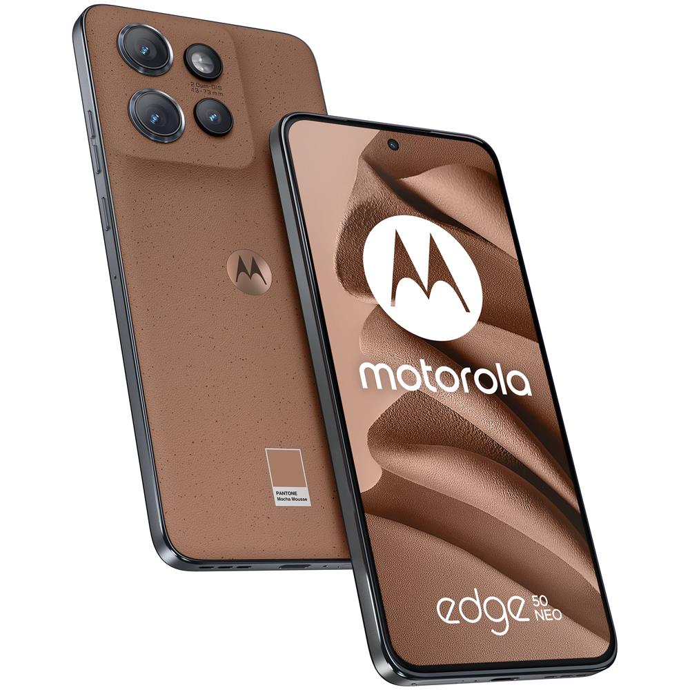 Edge 60 Fusion 5G 256GB 8GB Ram Display 6.67" P-OLED Main Camera 50MP NanoSIM+eSIM Android 15 Dimensity 7300 5200mAh Pantone Mocha Mousse - Foto 1