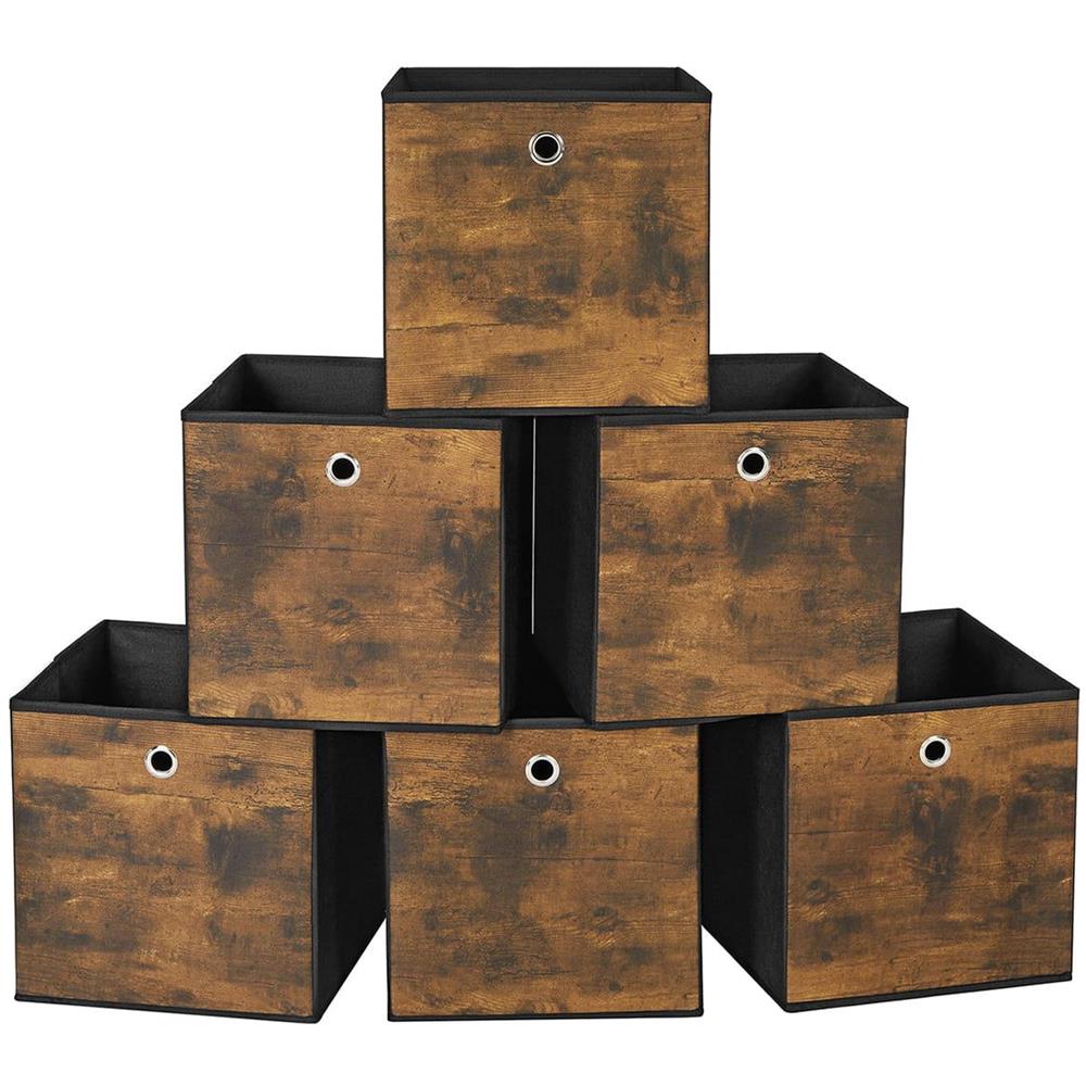 Organizer per armadi e cassetti - Marrone rustico x6 RFB102B01 - Foto 1