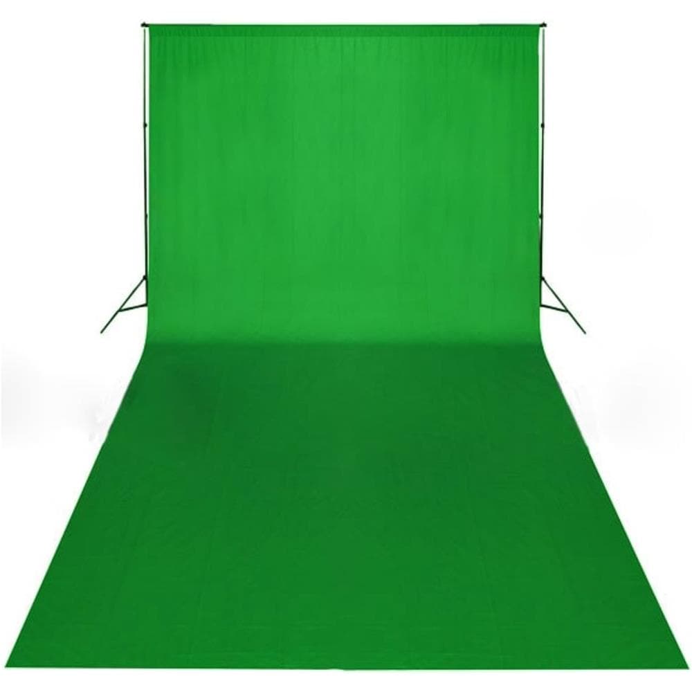 Fondale in Cotone Verde senza Supporto 600x300 cm per Croma Key - Foto 11