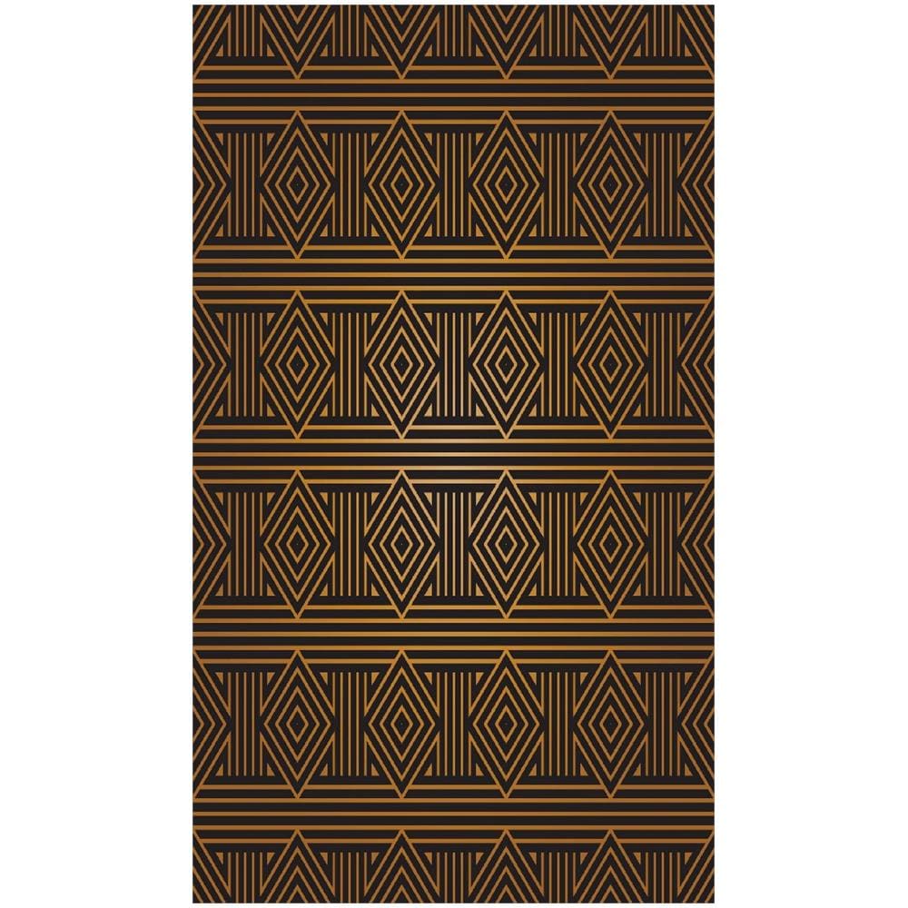 Tappeto Stampato Elegant 1 - Geometrico - Arredo - Antiscivolo - Da Soggiorno, Salotto, Camera - Multicolore In Poliestere, Cotone, 60 X 100 Cm - Foto 1
