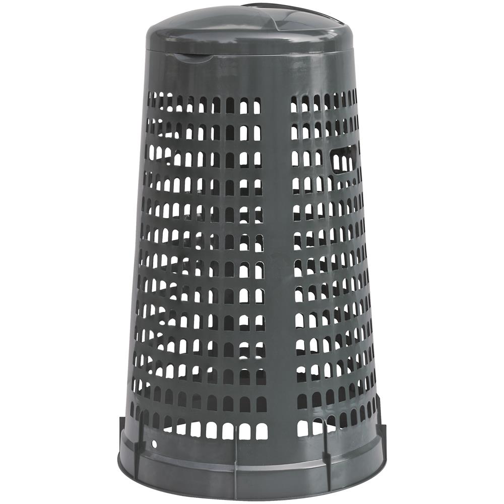 Trespolo Bidone Portasacco 110 Lt Spazzatura Da Rifiuti Differenziati O Da Riordino - Grigio - Foto 1