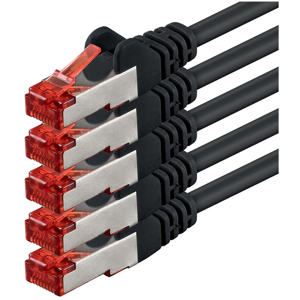 5.0m 2x RJ-45 Cat6 S / FTP (S-STP) M / M, 5m, Cat6, S / FTP (S-STP) - Foto 1