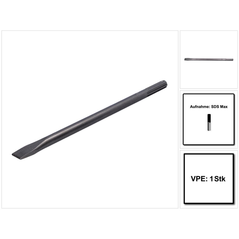 Scalpello Piatto 25 X 400 Mm Sds Max - 1 Pz. (D-34213-10)  - Foto 1