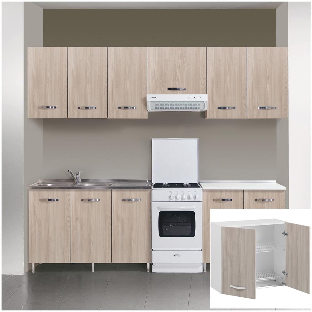 Kit Cucina P. colapiatti 2a Cm. 80x30x72h Olmo - Foto 1