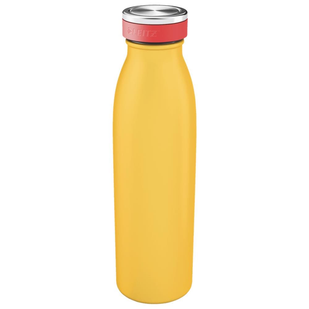 Insulated Uso quotidiano 500 ml Acciaio inox Giallo - Foto 1