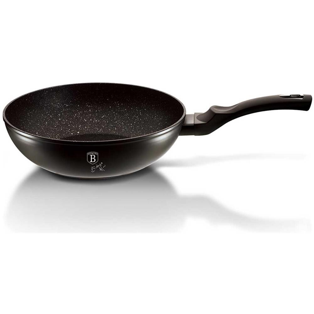 Granite Wok 28cm Berlingerhaus Nero Argento Bh-1848 - Foto 2