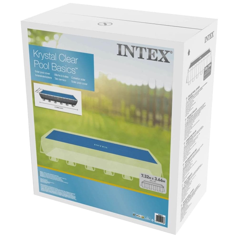 Copertura Solare per Piscina Blu 716x346 cm in Polietilene - Foto 2