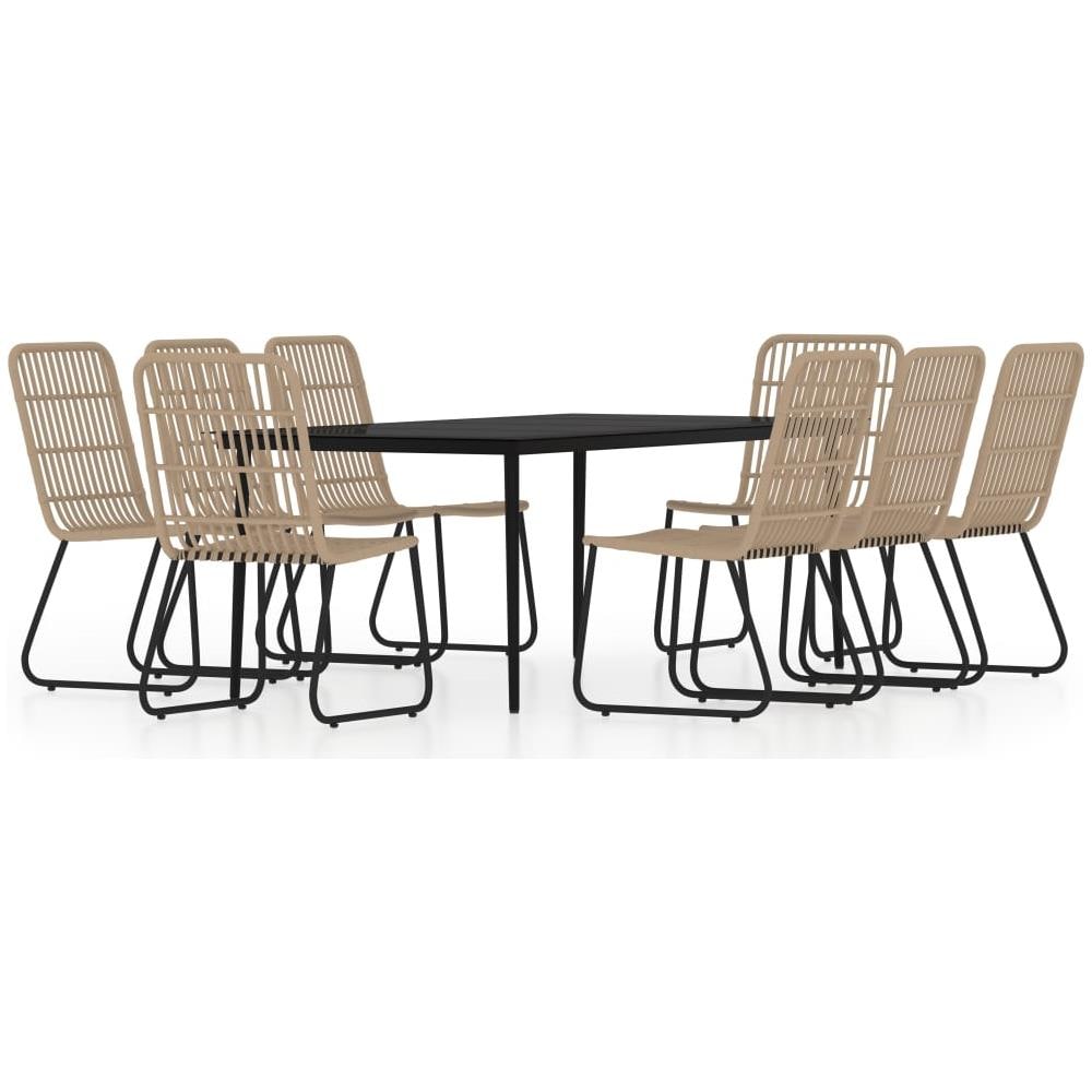 Set Da Pranzo Per Giardino97 Pz Con Cuscini Rovere - Foto 1