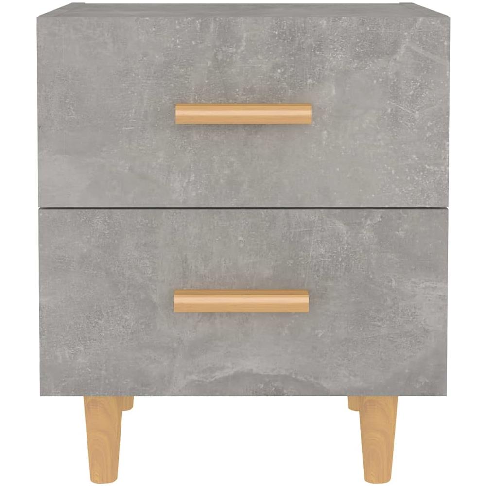 Comodino Grigio Cemento 40x35x47,5 Cm - Foto 2
