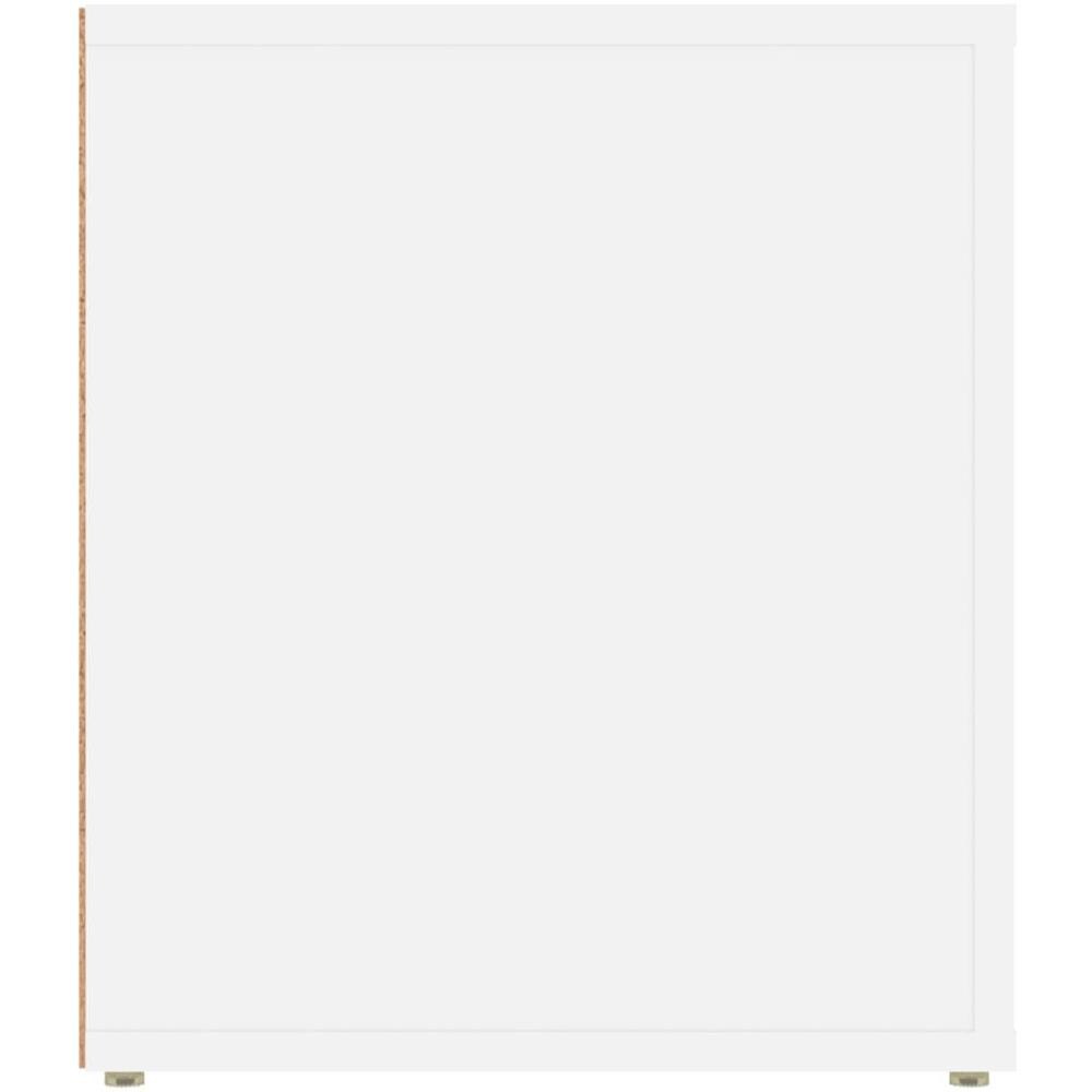 Mobile Porta Tv Bianco 100x35x40 Cm In Legno Multistrato - Foto 8