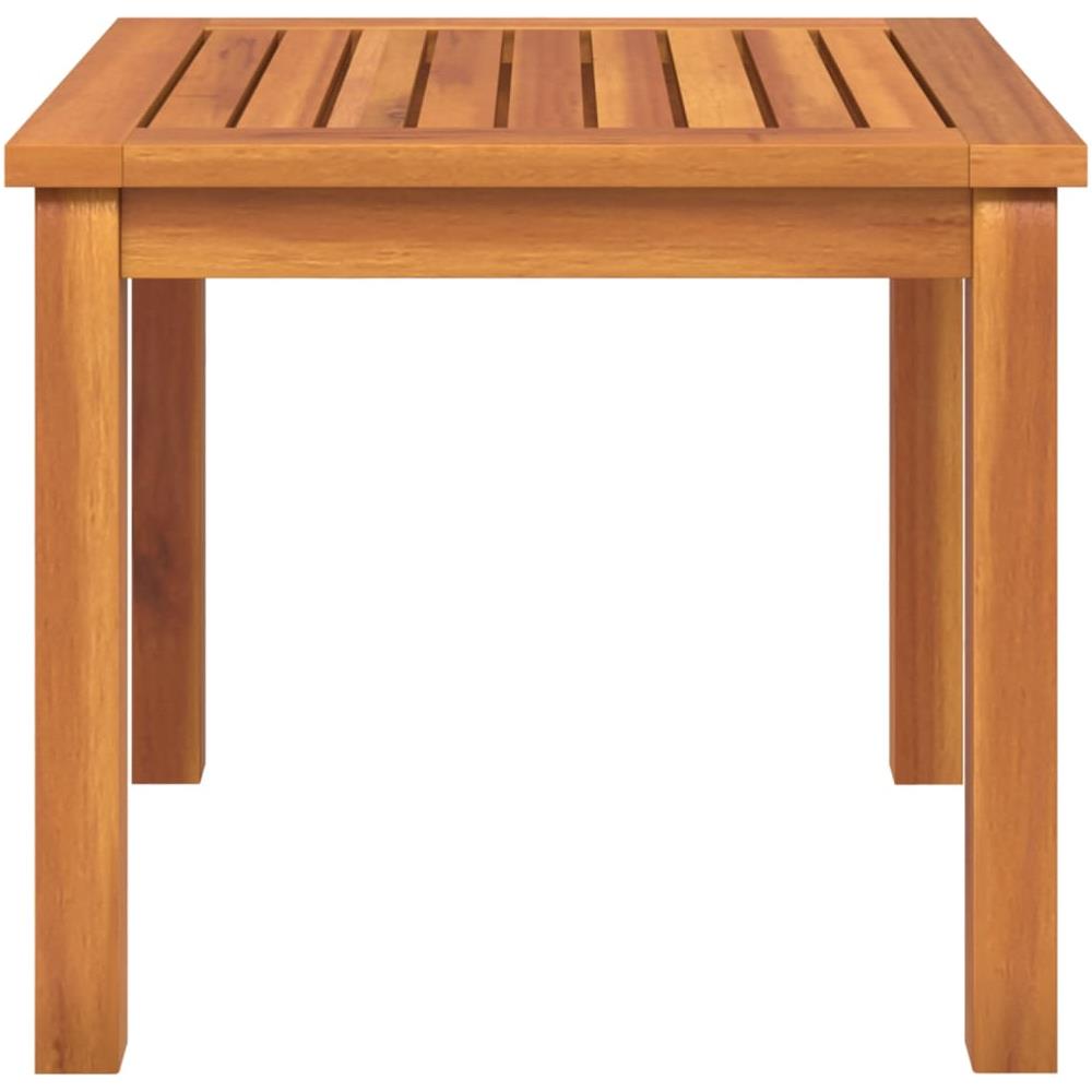 Tavolino Da Salotto 40x40x36 Cm In Legno Massello Di Acacia - Foto 3