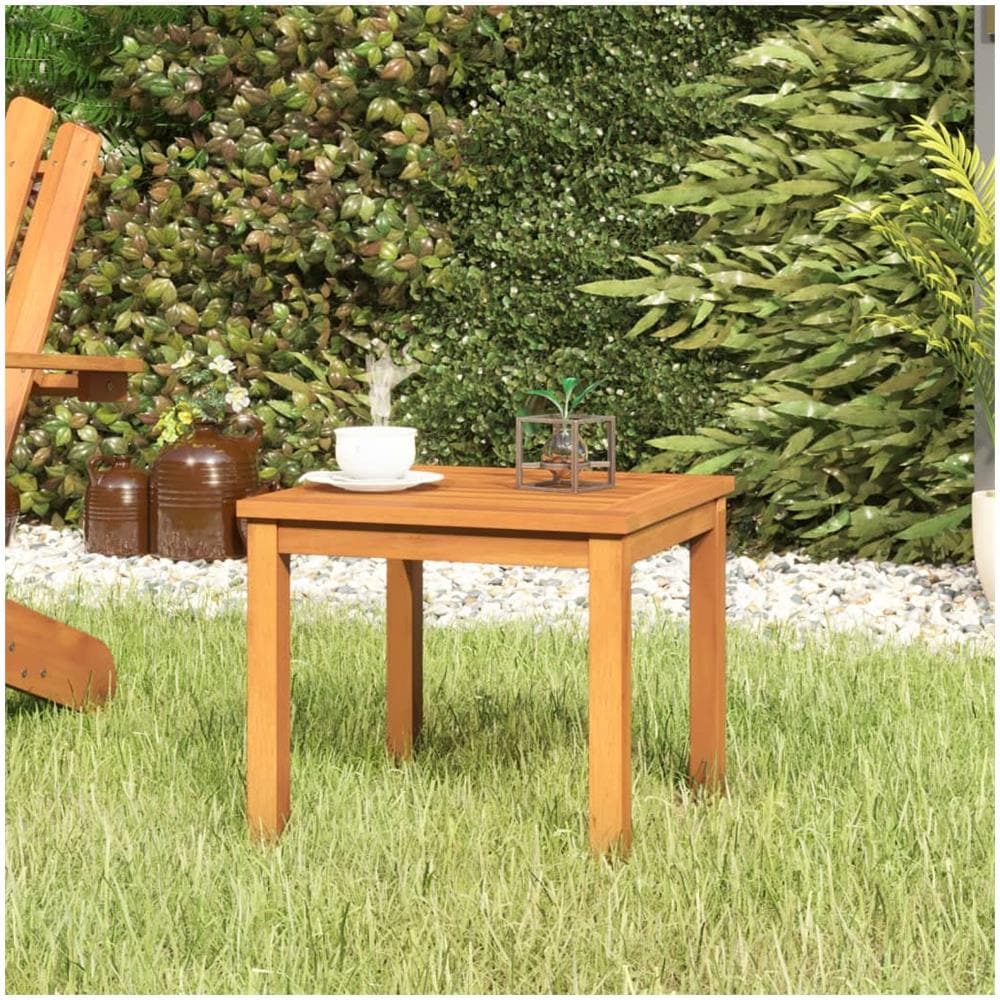 Tavolino Da Salotto 40x40x36 Cm In Legno Massello Di Acacia - Foto 1