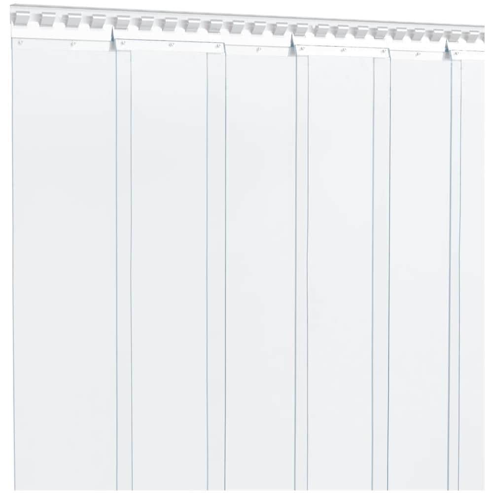 Tenda Per Porte Trasparente 200 Mm X 1,6 Mm 10 M In Pvc - Foto 3
