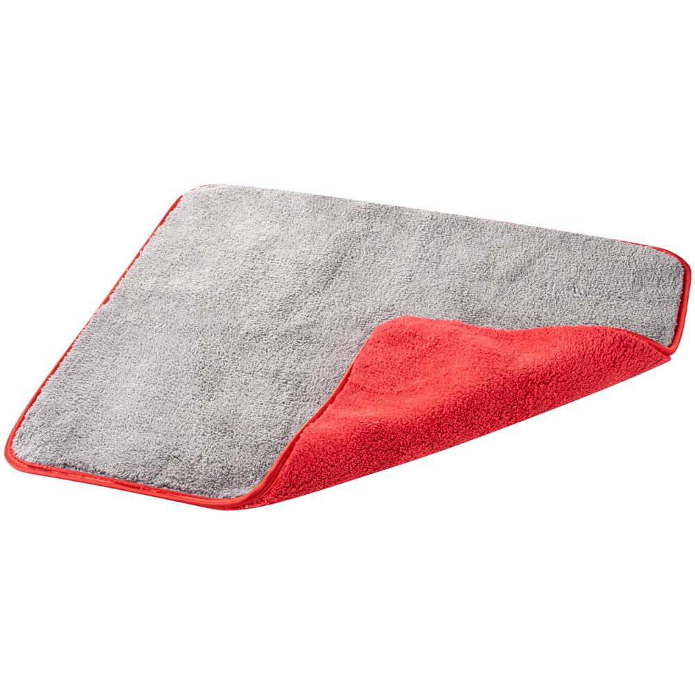 Panno In Microfibra, 1 Panno In Microfibra Grigio-rosso 48x42 Cm - Foto 1